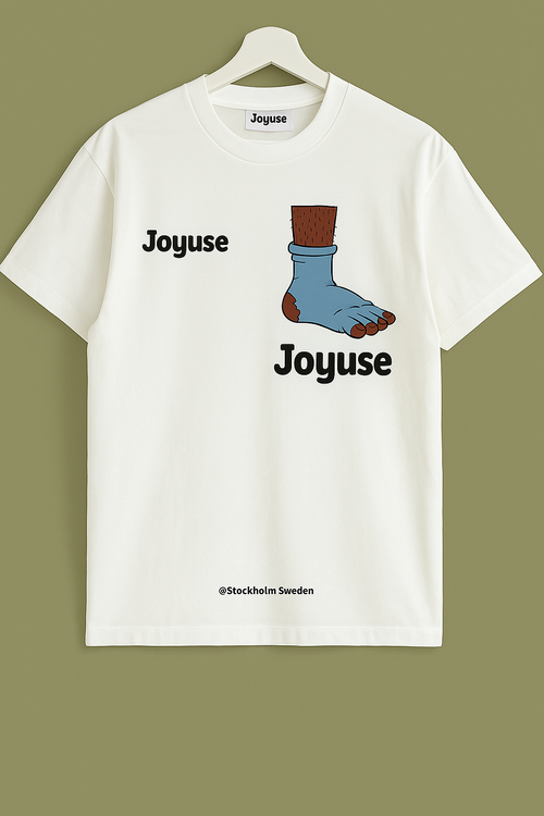Joyuse Signature Tee – Cream Limited Edition
